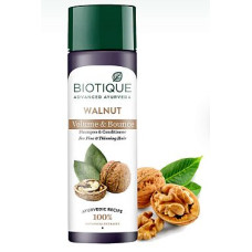 Walnut Volume & Bounce Shampoo (120ml) – Biotique
